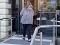 Ann Louise Wooders leaving the Supreme Court in Launceston picture Nick Clark
