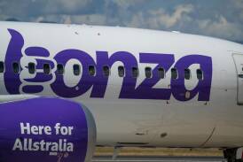 Airline company Bonza have entered administration just months after starting flights in Launceston. Picture by Phillip Biggs