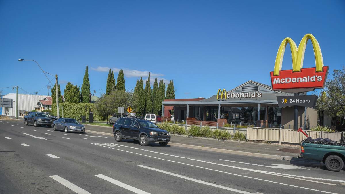 The Invermay McDonald's before its renovation. File picture