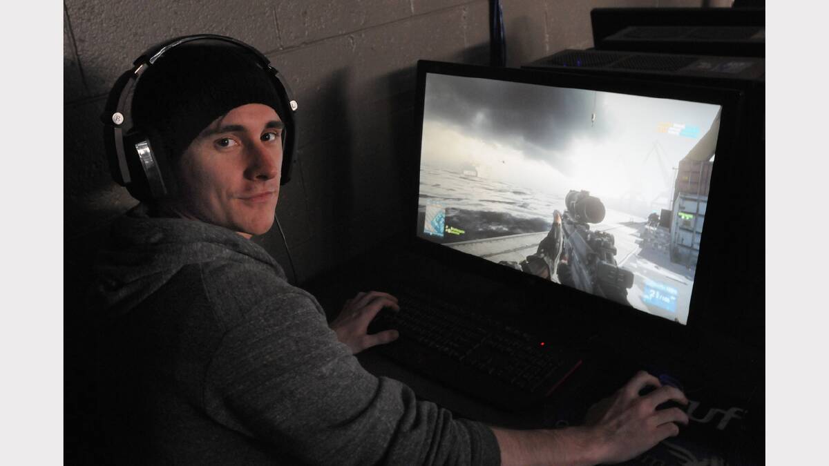 Alex Cameron, 25, of Launceston, said he played World of Warcraft for four years before he realised he had a problem. Picture: Paul Scambler