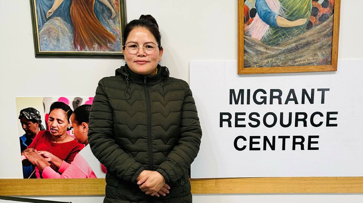 Nirmala Rai moved to Launceston as a refugee in 2017 and has gained confidence through the support of programs at the Migrant Resource Centre. Supplied picture
