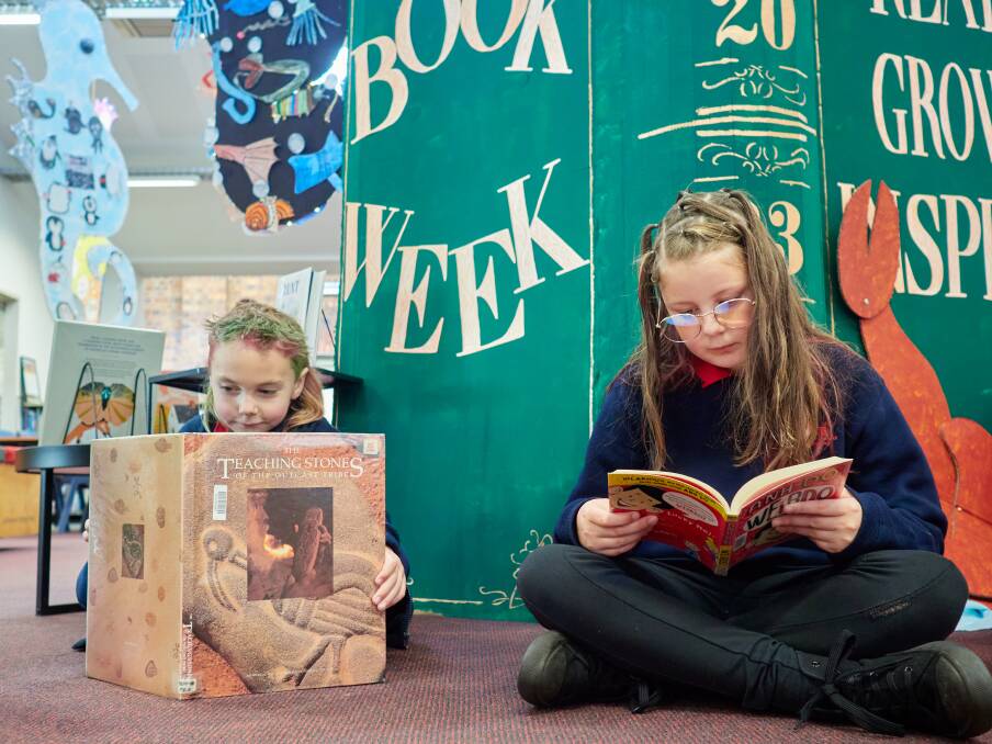 Book week has hit schools across the nation recently. Picture by Rod Thompson