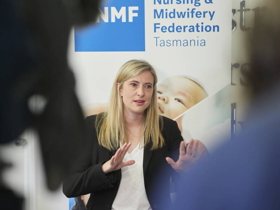 ANMF Tasmania secretary Emily Shepherd says members have raised the issue.