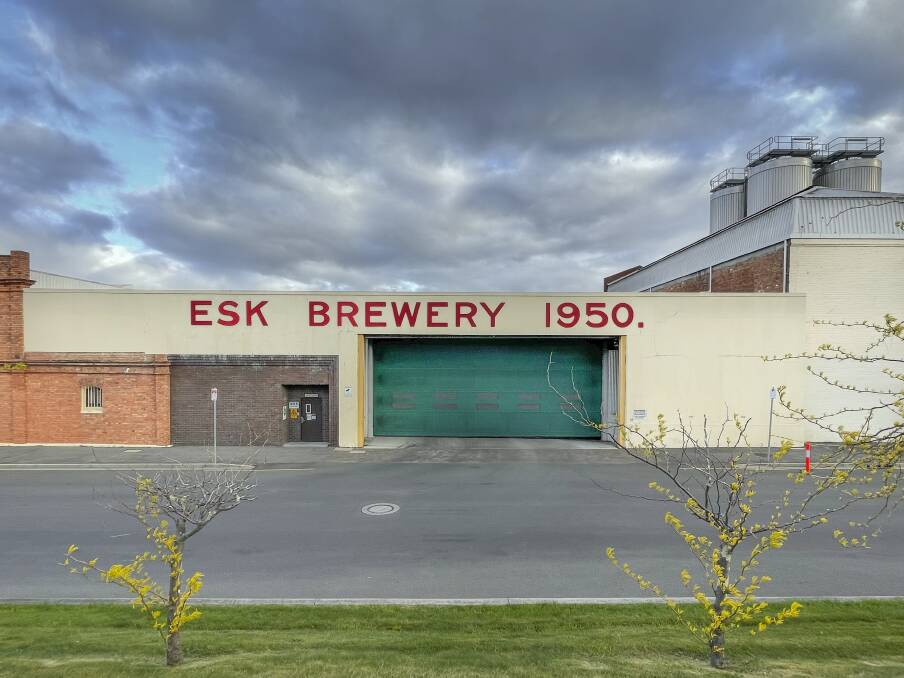 A brewery addition from 1950