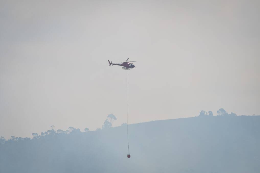 Worried: Sisters Beach Community Association president Jono Vincent said it was like being in a war movie as helicopters flew over his house. Picture: Simon Sturzaker.