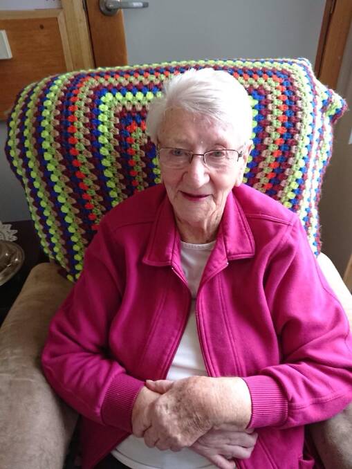A CENTURY: Melva Holloway of St Helens is celebrating her 100th birthday today. Picture: Supplied 
