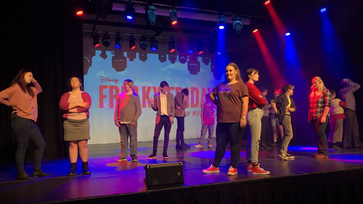 FREAKY FRIDAY: Newstead College students prepare to stun their audience for a rollercoaster of laughter and emotions. Picture: Bec Pridham