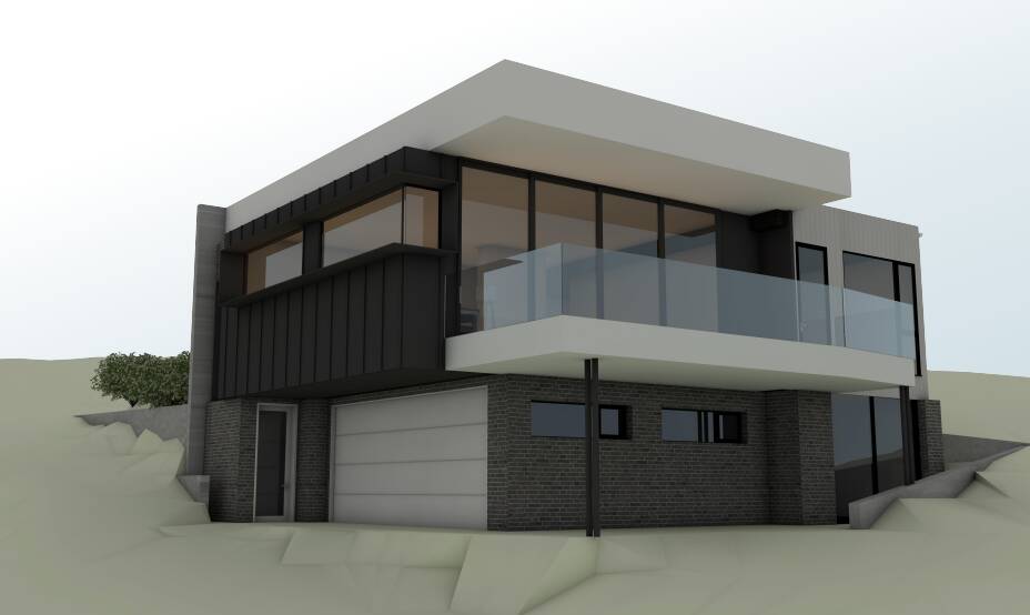 Designs for the rejected second dwelling at 18 Wyett Street, West Launceston by S Group. Picture supplied