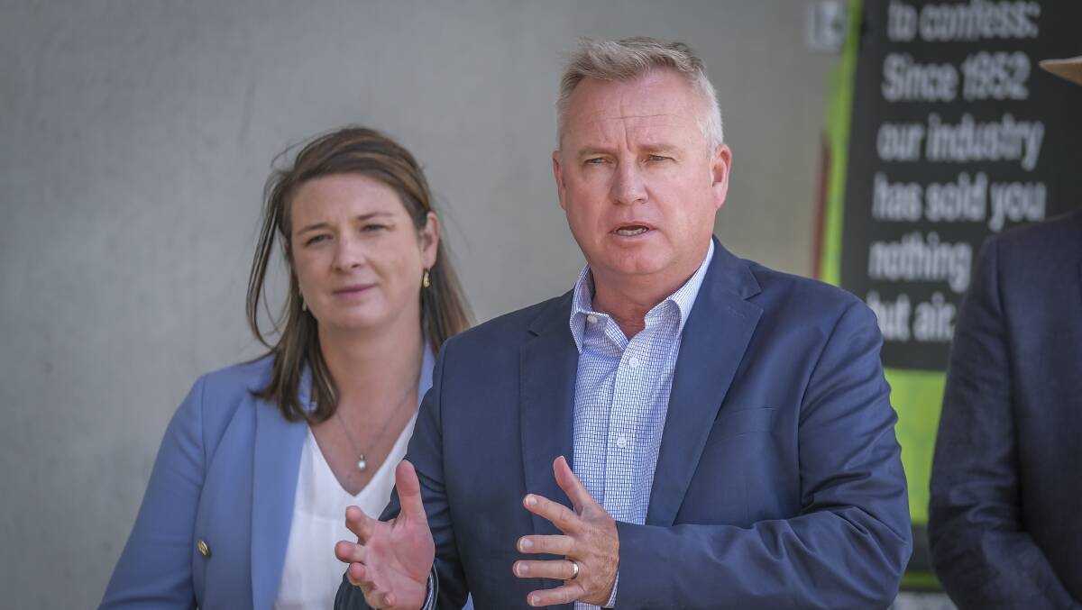 Premier Jeremy Rockliff has called for 'cooler heads to prevail' after serving independent MPs Lara Alexander and John Tucker an ultimatum. Picture by Craig George