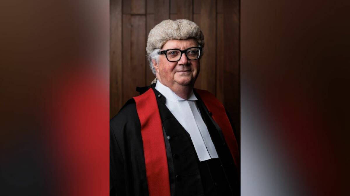Chief Justice Alan Blow AO will step down from the Supreme Court by the end of 2024. File picture