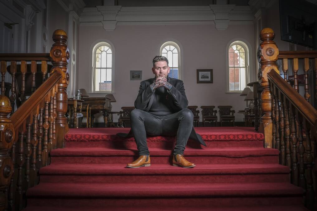 Launceston's newly-elected mayor Matthew Garwood reflects on his journey to the top job, and what the future holds. Picture by Craig George
