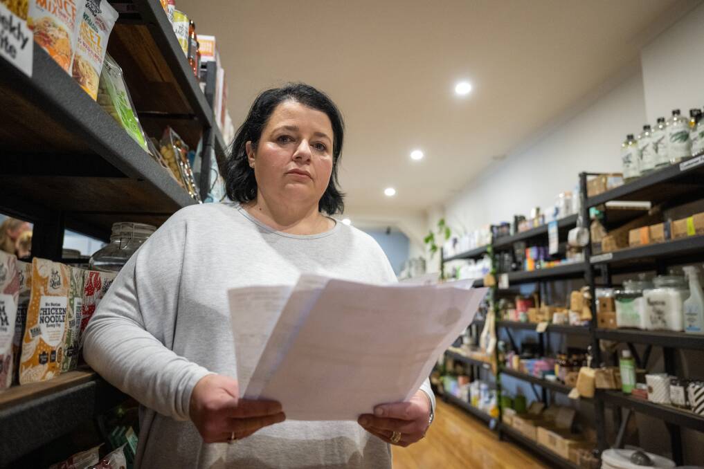 Grain Grocer owner Joanne Walsh claims the government's energy price concessions amount to "chump change" compared to her overall increased costs. Picture by Paul Scambler