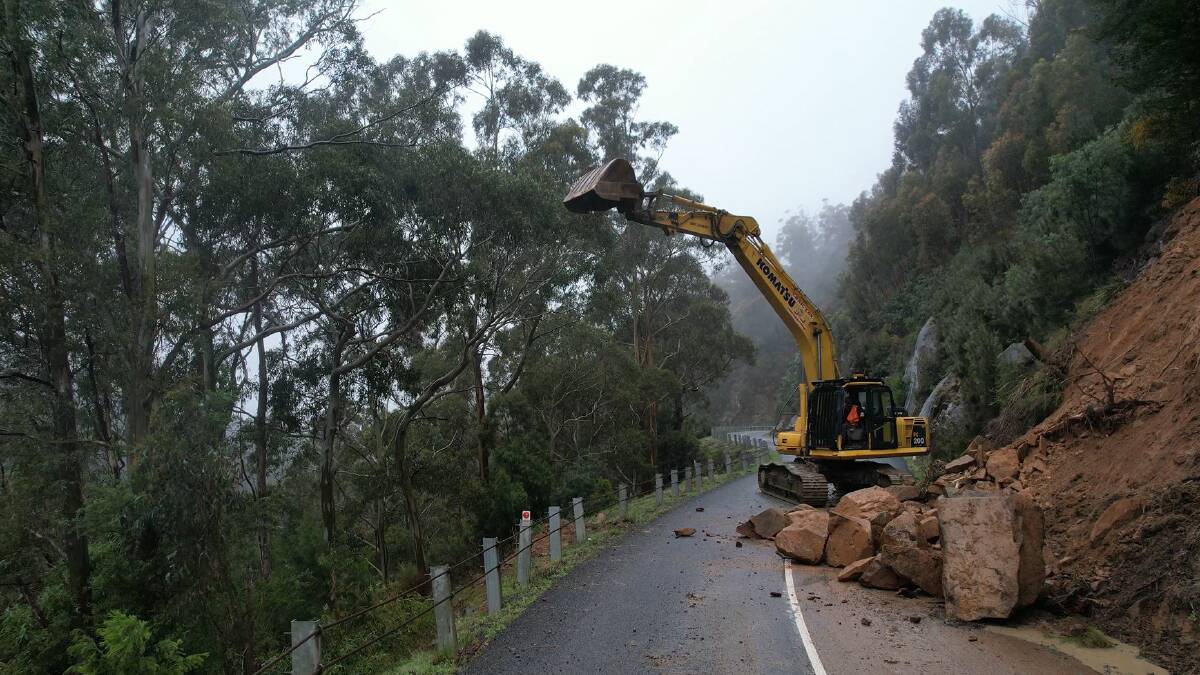 'Significant damage', potential for further rockslides at St Marys Pass