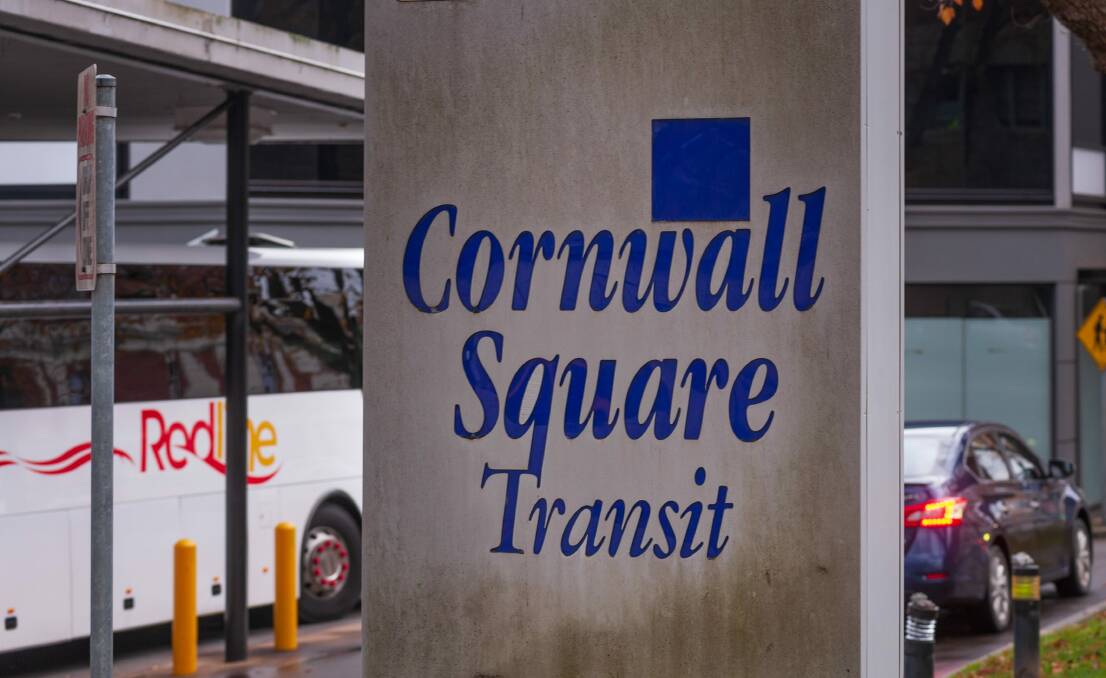 The bus interchange at Cornwall Square closed last year after the site's private owners refused to renew the lease. File picture