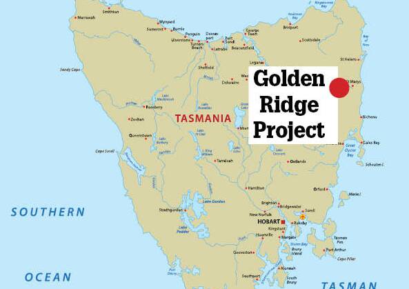 Flynn Gold has been drilling exploration holes around its Golden Ridge project in North-East Tasmania. Source: Flynn Gold
