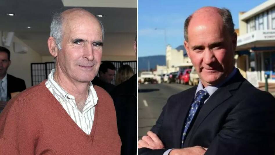 Former Dorset councillor Lawrence Archer (left) and suspended Dorset Mayor Greg Howard (right). File pictures