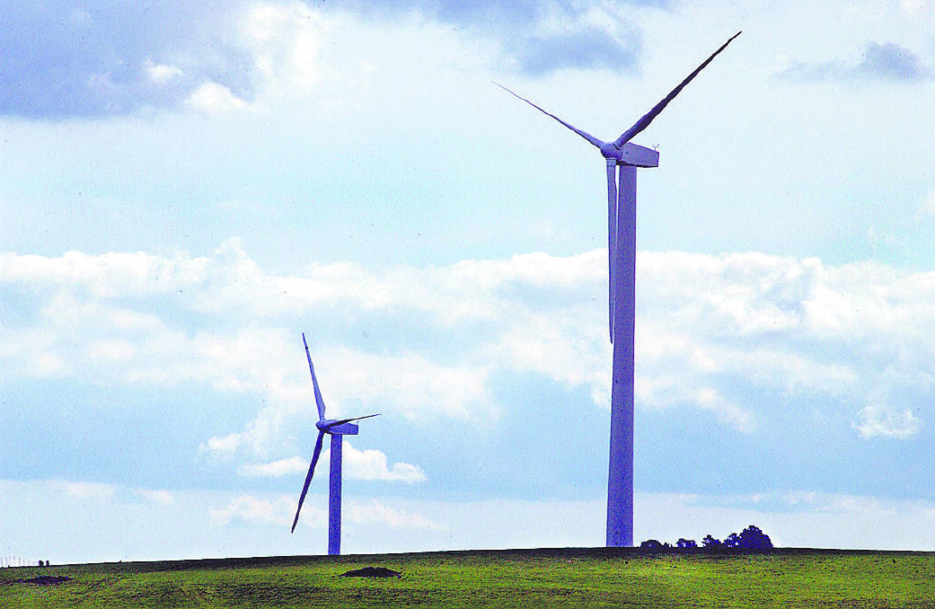 An onshore wind farm akin to the one proposed by ACEN on Robbins Island. File picture 