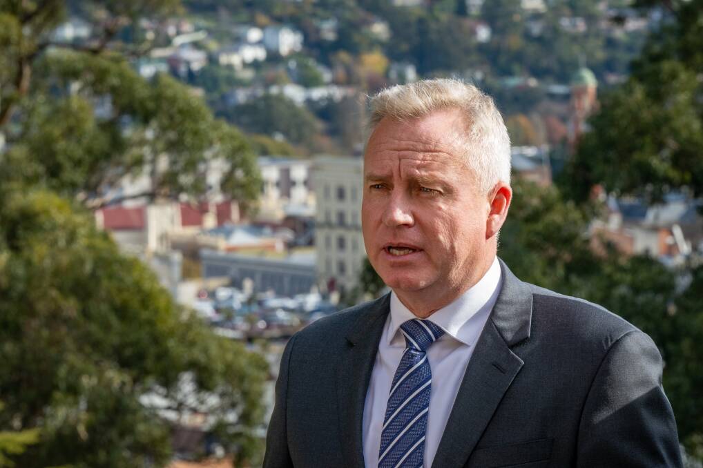 Premier and Minister for Mental Health and Wellbeing Jeremy Rockliff in Launceston. Picture by Paul Scambler 