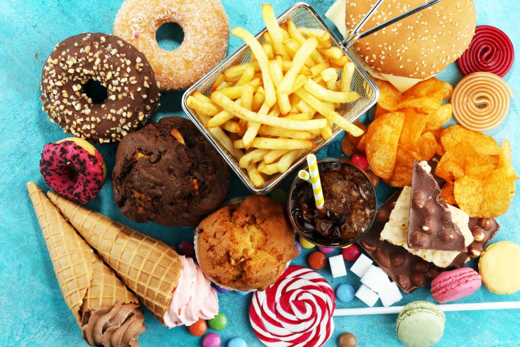 Alcohol, cakes and biscuits, chocolate and confectionery, and takeaway foods were found to be the biggest contributors. Picture supplied