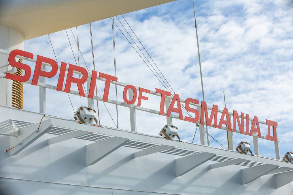 Spirit of Tasmania II. Picture by Eve Woodhouse