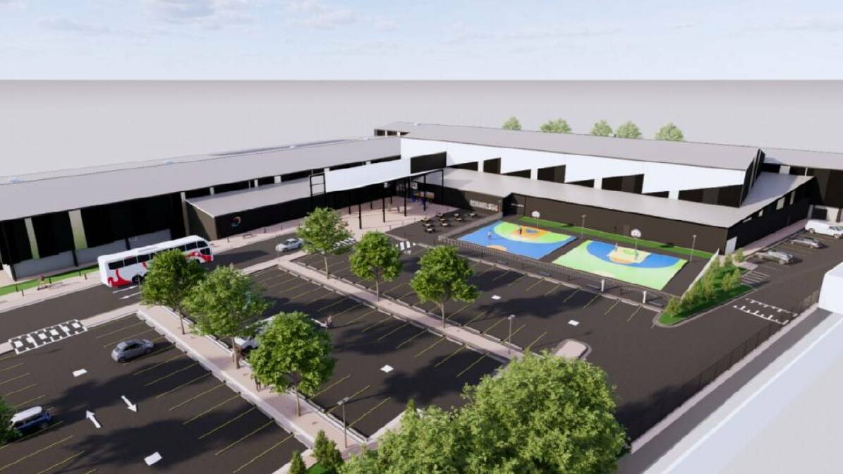 Concept design of the Northern Suburbs Community Recreational Hub. 