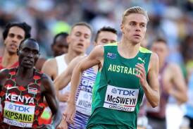 Stewart McSweyn, 29, will compete in his second Olympic Games. Picture by Athletics Australia