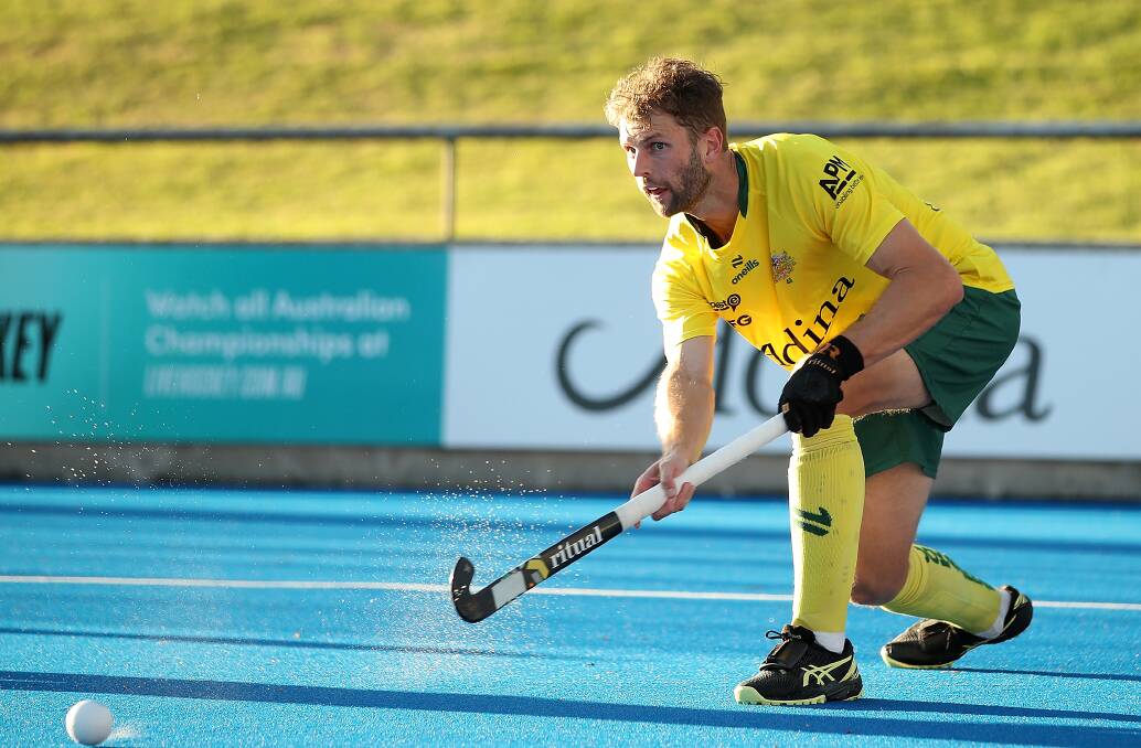 Josh Beltz, 29, has qualified for his second Olympics. Picture by Hockey Australia