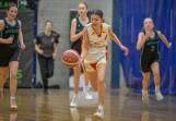 Launcston City's Jakoba Ronan during Basketball Tasmania's Mid-Winter Classic. Pictures by Craig George