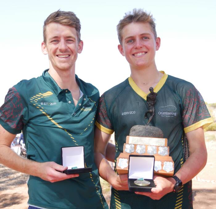 Brodie Nankervis and Euan Best. Picture supplied