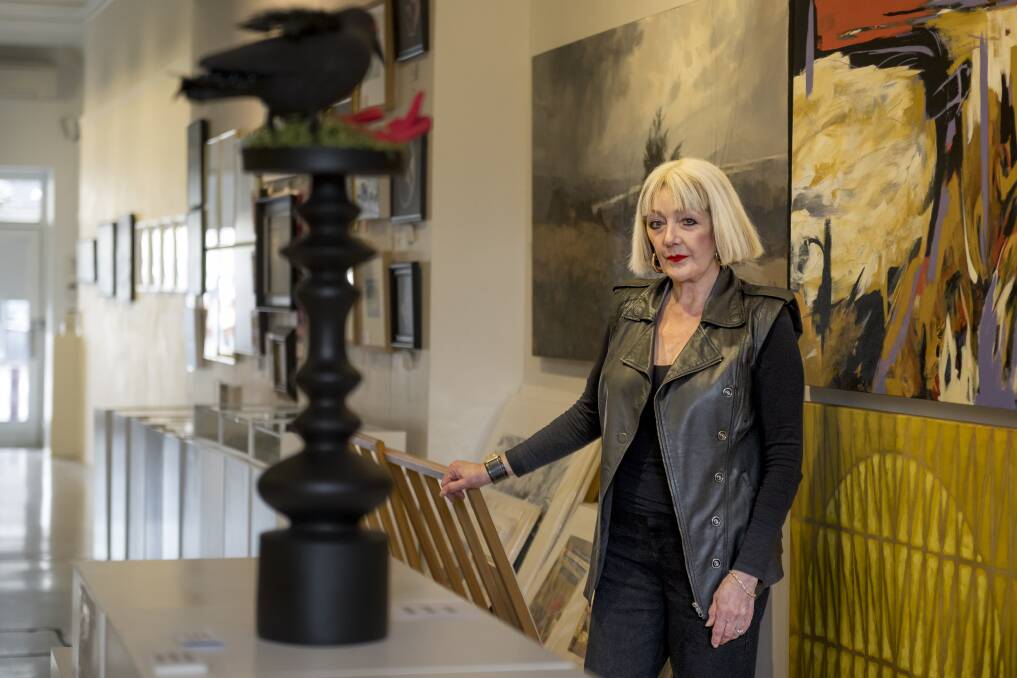 Margot Baird will be moving on as the director and owner of Gallery Pejean. Picture by Phillip Biggs. 