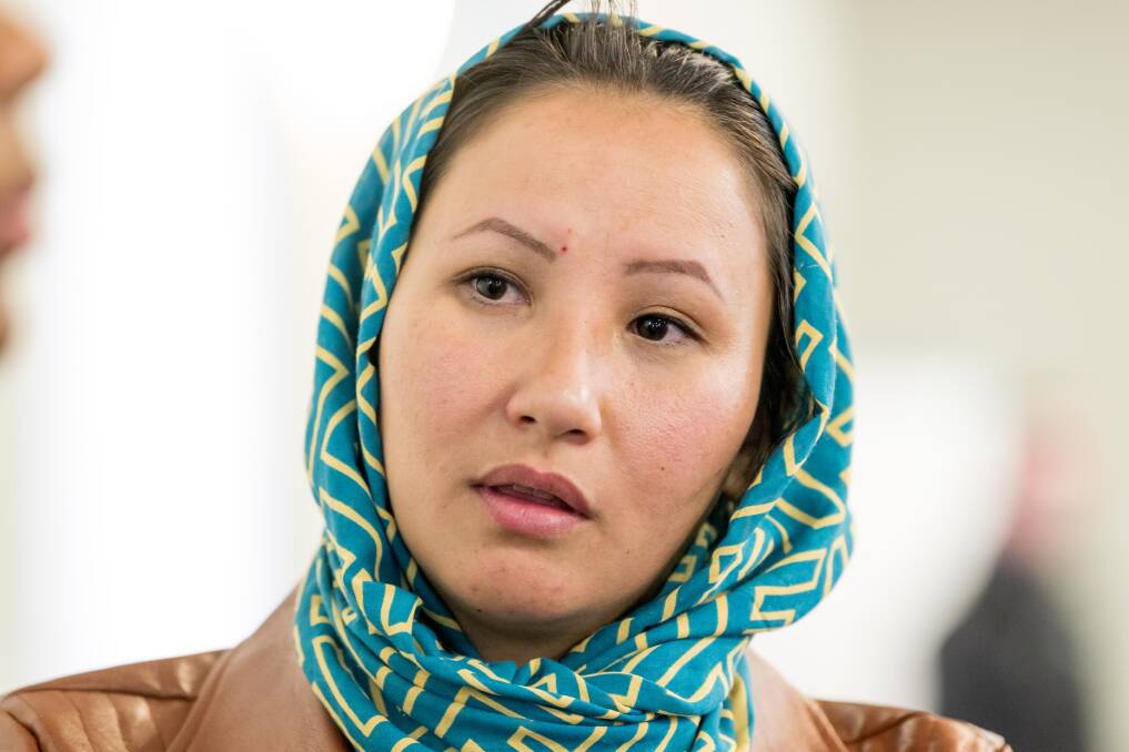 Leila Nourouzi is a member of the Afghan Hazara community. Picture by Phillip Biggs. 