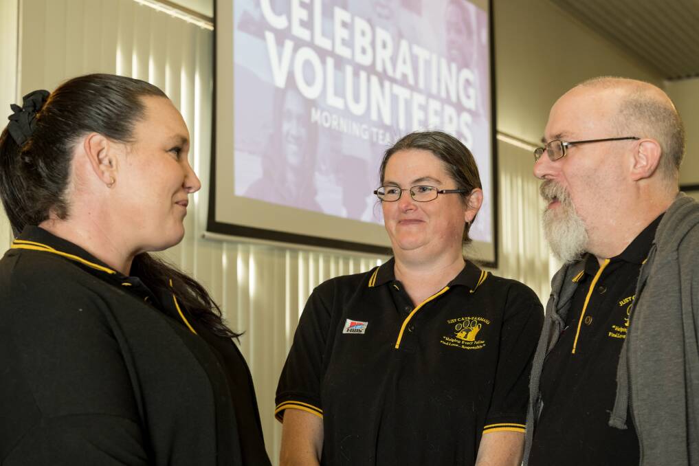 Volunteers from Just Cats at the Launceston City Council's National Volunteer Week celebrations. Picture by Phillip Biggs. 
