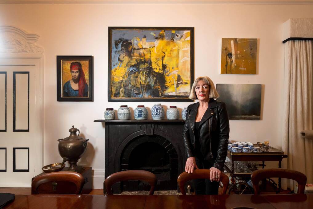 Margot Baird, the former owner and founder of Gallery Pejean, is back in the art world with a new venture, Back Room Studios. Picture by Phillip Biggs