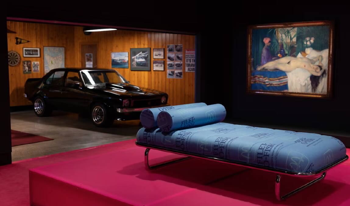 David Walsh has called Mona his 'hotted-up Torana' - the museum's latest exhibition makes it literal. Picture supplied by Jesse Hunniford/Mona