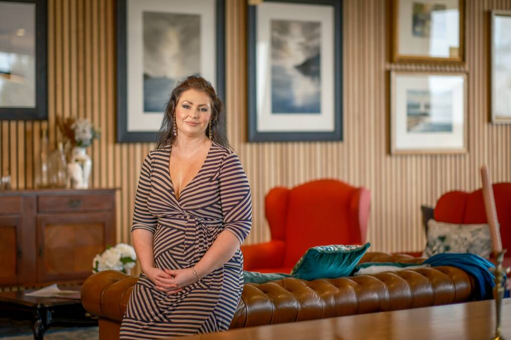 Hayley Self is creating a Heritage Hospitality at The Eleanor at Woolmers Estate. Picture by Craig George