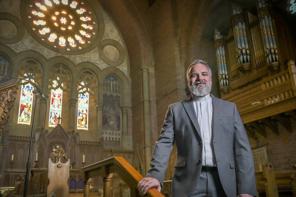 New Holy Trinity Anglican Church rector Lee Shirvill. Picture by Craig George