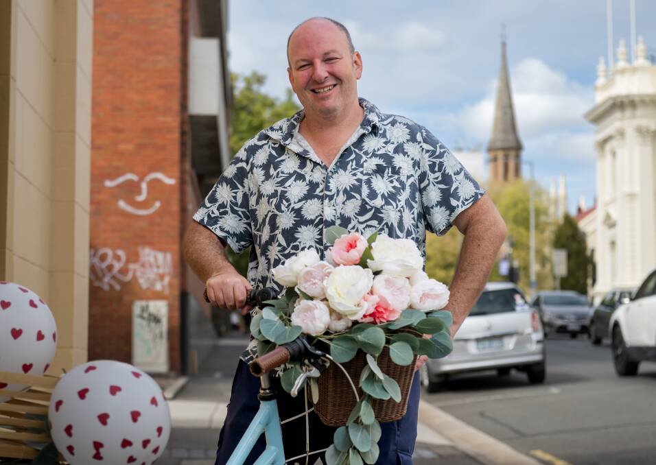 Ryan Smolar from Placemaking US is visiting Launceston on his Australian tour. Picture by Phillip Biggs