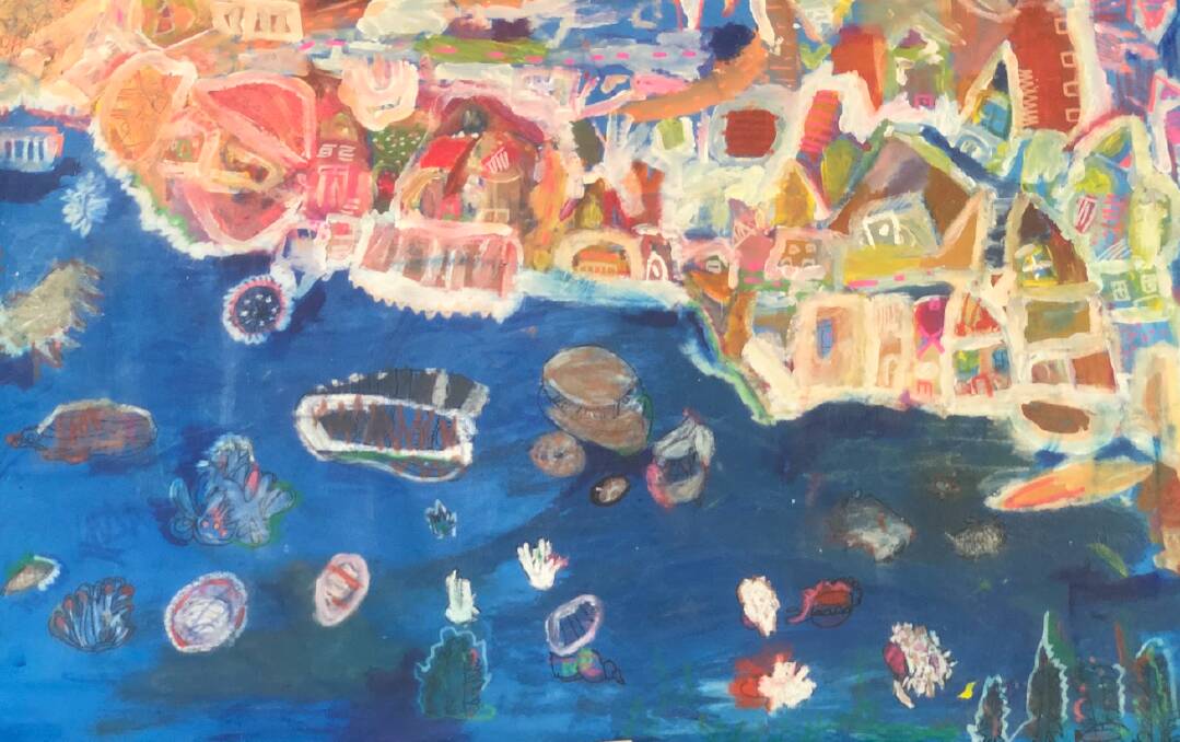 An entry in the Bay of Fires Youth Art Prize 2024. Picture supplied. 