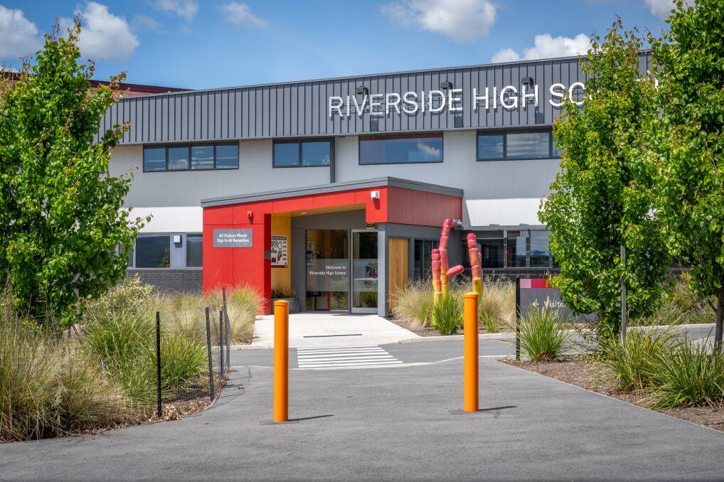 Riverside High School in 2023. Picture by Paul Scambler