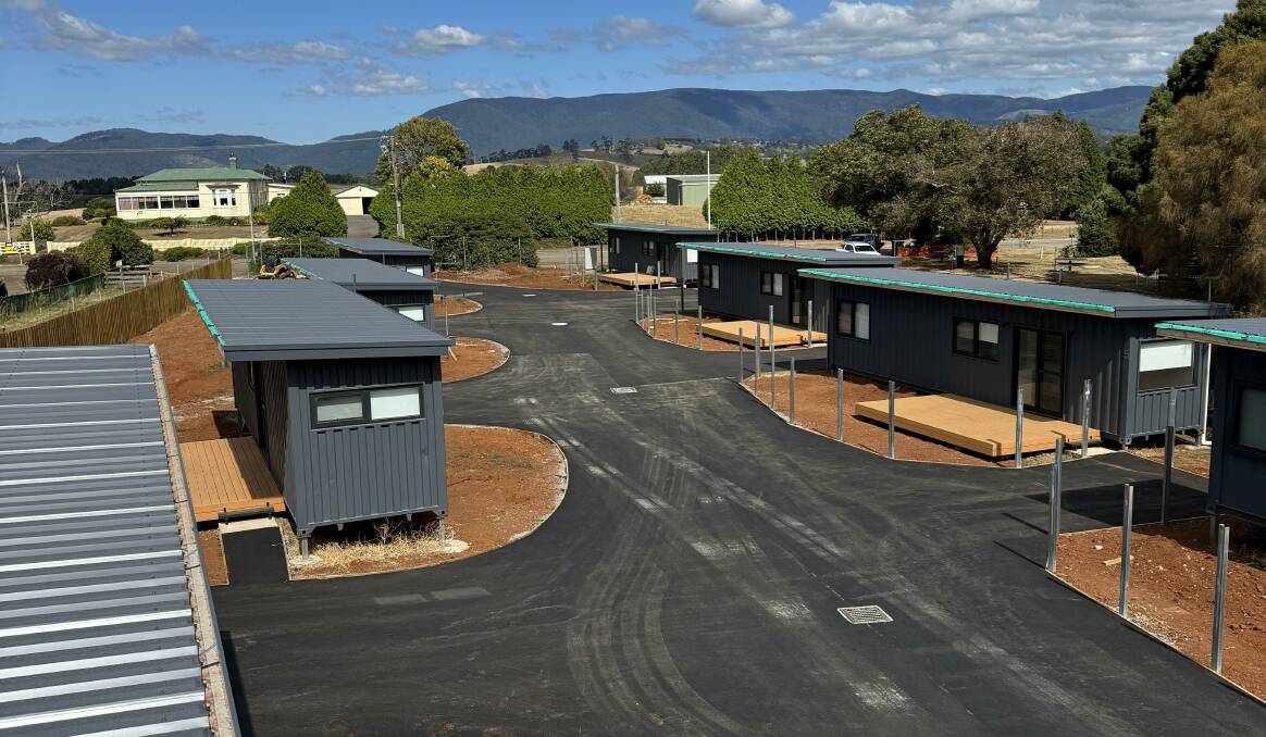 Tiny Homes Tasmania's new development at Scottsdale. Photo supplied.