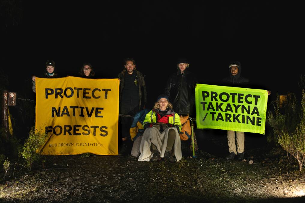 Members of BBF's forest defender team. Picture supplied