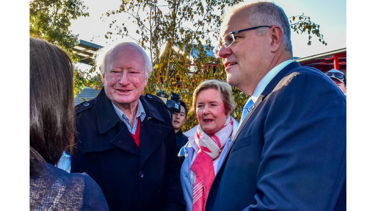 Scott Morrison visits Launceston voting booth on election day | The
