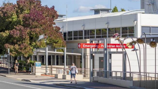 The Launceston General Hospital's emergency department has previously been described by the Australian Medical Association as like a warzone.