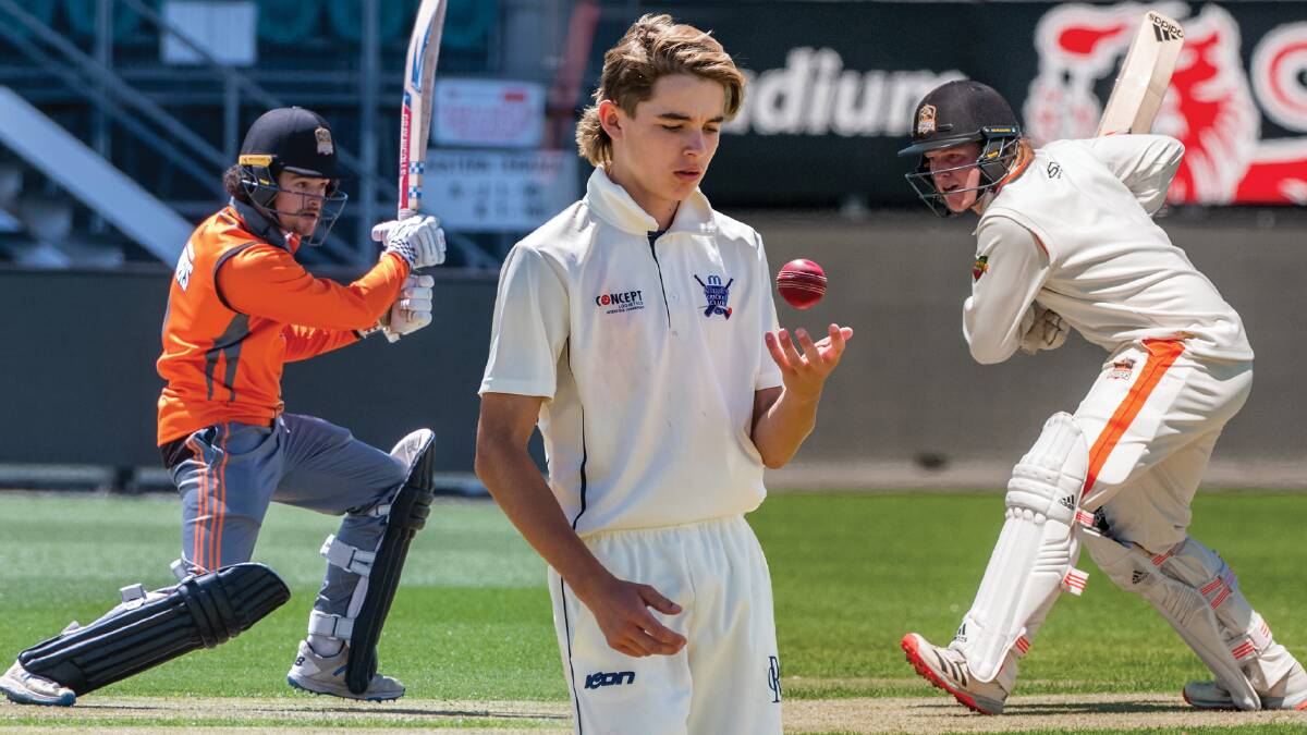 Spencer Hayes, Aidan O'Connor and Cooper Anthes are heading to the under-19 champs. Pictures by Phillip Biggs, Paul Scambler