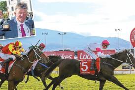 Press for Boom wins in Hobart. Inset - John Blacker. Pictures by Bill Hayes, file