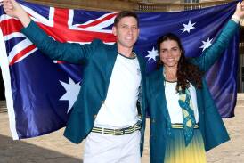 Eddie Ockenden will carry the Australian flag in the opening ceremony of his fifth Olympics alongside Jessica Fox. Picture by Getty Images