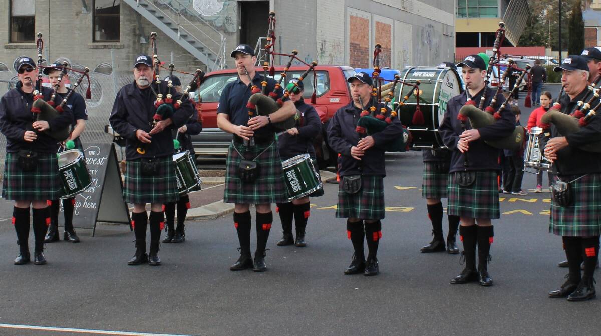 ENTERTAINING: Celtic Force this year will include highland dancers, irish dancers, sword dancers, a singing trio and, of course, the famed pipe band. 