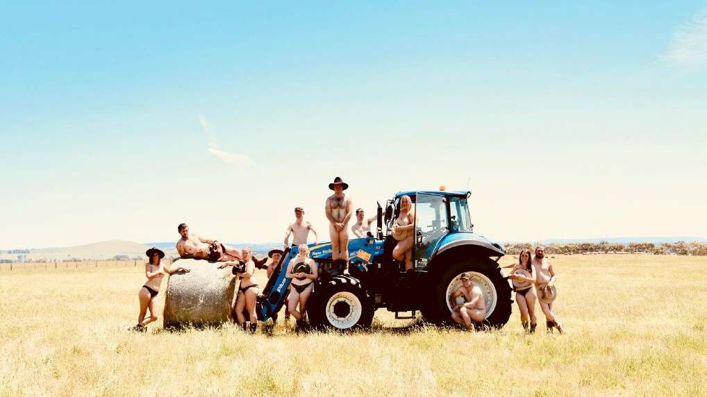 Dean Newlyn Young Farmers launch nude calendar The Examiner