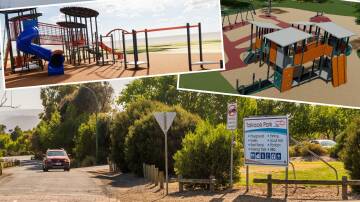 The West Tamar Council has released two possible designs for a new playground at Tailrace. Pictures by Phillip Biggs, West Tamar Council 