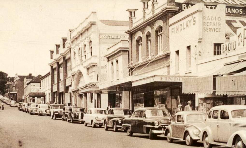 Barratts Music moved from Charles Street to 104 George Street in 1937 (on the left side of Findlay's in this photo) and have been there ever since. Picture supplied by Mark Barratt